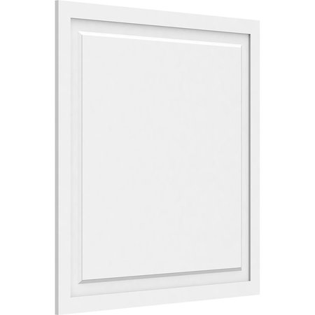 Harrison Raised Panel Decorative Wall Panel, 38W X 38H X 5/8P